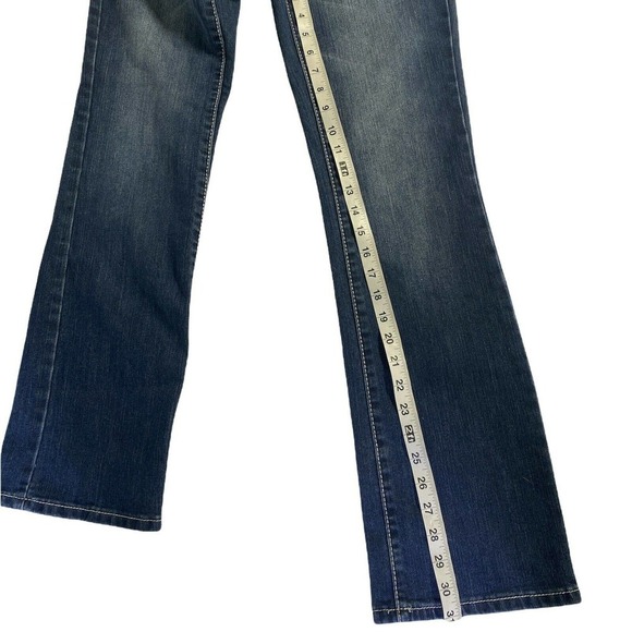 EARL Jean Women Bootcut Size 6 Mid Rise Western Cowboy - Picture 7 of 9